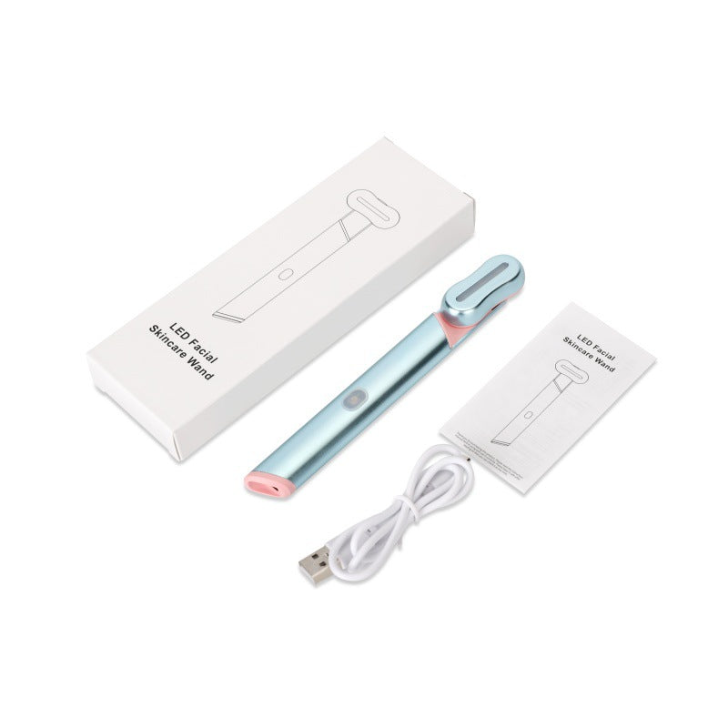 Compact Portable Household Electric Eye Care Massager Handheld Anti-Puffiness Face Lift Skin Rejuvenation Easy to Operate