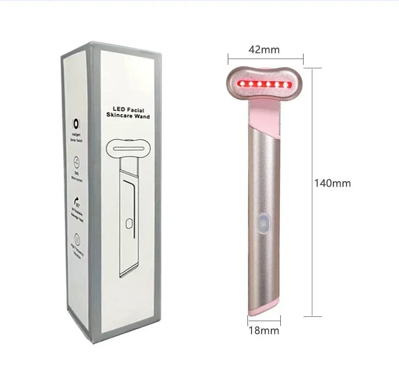 Compact Portable Household Electric Eye Care Massager Handheld Anti-Puffiness Face Lift Skin Rejuvenation Easy to Operate