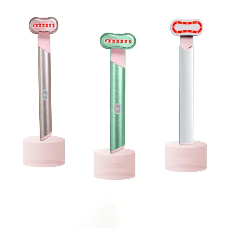 Compact Portable Household Electric Eye Care Massager Handheld Anti-Puffiness Face Lift Skin Rejuvenation Easy to Operate