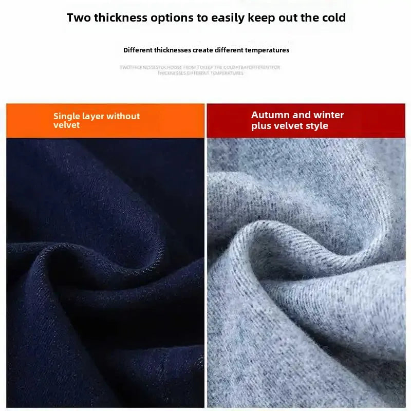 Deep Blue Straight-Leg Jeans Women's High-Waisted Slimming Petite Style Loose Fit New Arrival Autumn Collection