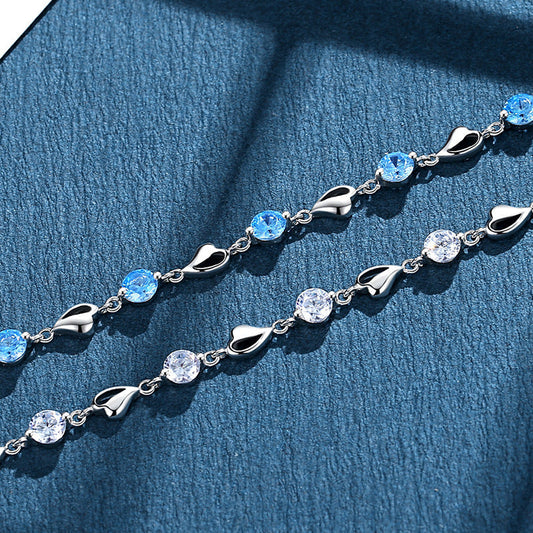 Heart of the Ocean Bracelet Valentine's Day Hot Sale