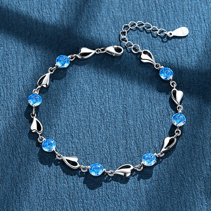 Heart of the Ocean Bracelet Valentine's Day Hot Sale