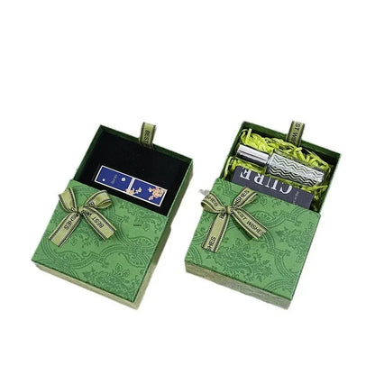 Small Single Piece Jewelry Box Lipstick Perfume Box Portable Drawer Packaging Box Gift Box Fashionable Compact Storage Solution