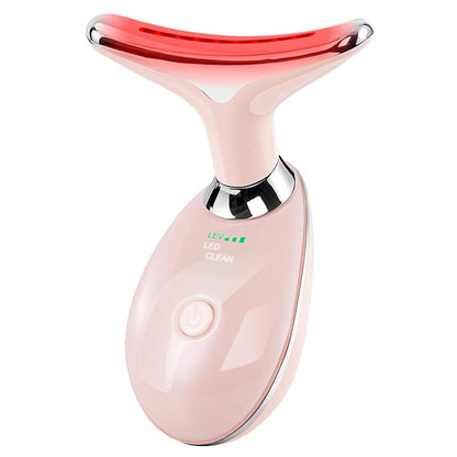 7 Colors Anti Wrinkle Facial Massager Neck Face Beauty Device Skin Tighten Facial Lift Device Reduce Double Chin Skin Care Tool